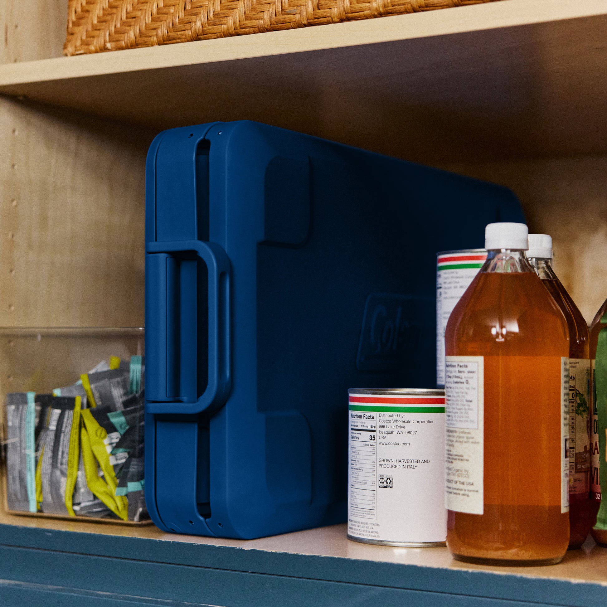 Coleman Snap 'N Go 33L Collapsible Cooler Sapphire