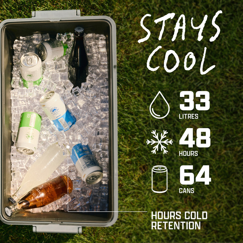 Coleman Snap 'N Go 33L Collapsible Cooler Sapphire