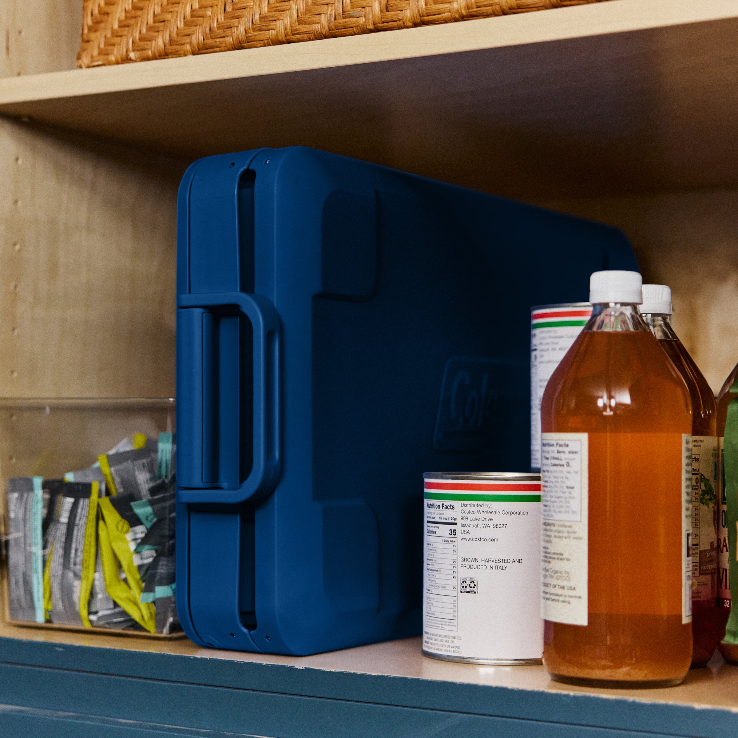 Coleman Snap 'N Go 42L Collapsible Cooler Sapphire