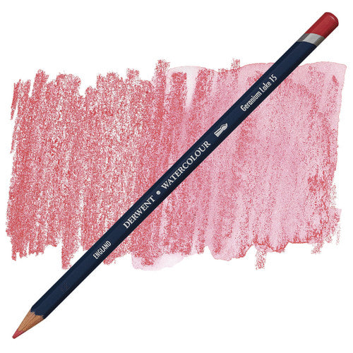Derwent Watercolour Pencil Geranium Lake Box of 6