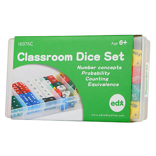 Edx Education Classroom Dice Set