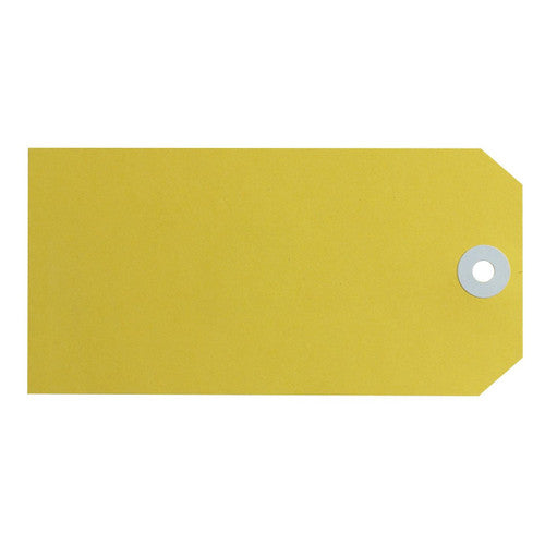 Avery Shipping Tag Size 6 134 x 67mm Yellow Box 1000
