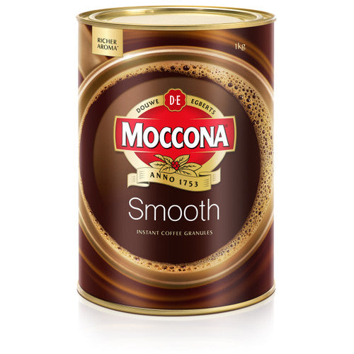 Moccona Smooth Coffee Can 1kg