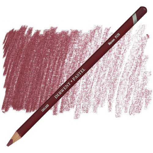 Derwent Pastel Pencil Maroon Box of 6