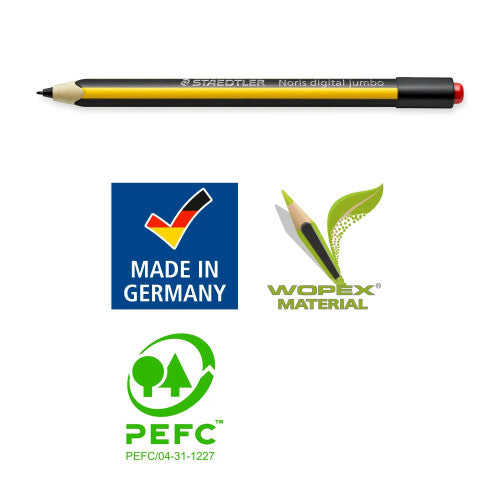 Staedtler 180J 22-1 Noris Digital Jumbo Stylus Pencil