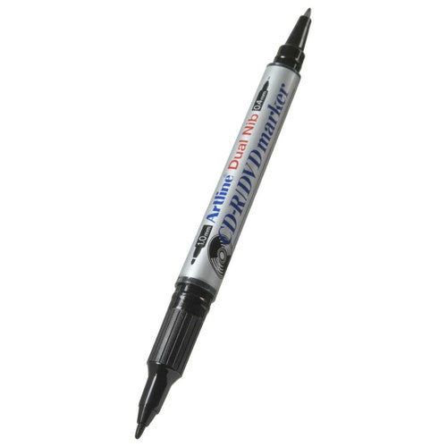 Artline 841T CDR/DVD Marker Dual Nib Black Box of 12