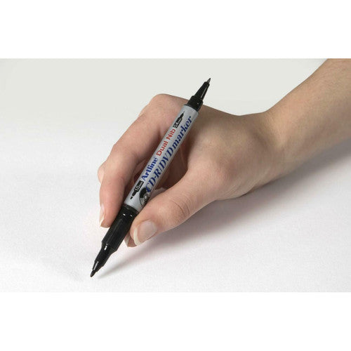 Artline 841T CDR/DVD Marker Dual Nib Black Box of 12