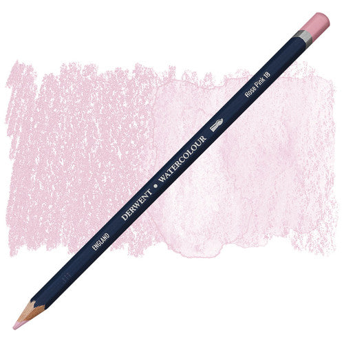 Derwent Watercolour Pencil Rose Pink Box of 6