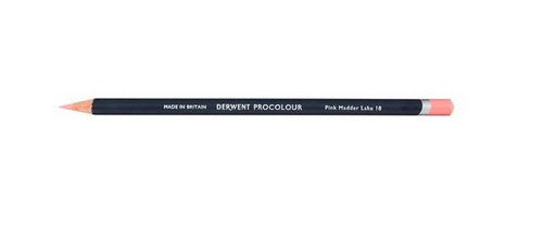 Derwent Procolour Pencil Pink Madder Lake Box of 6