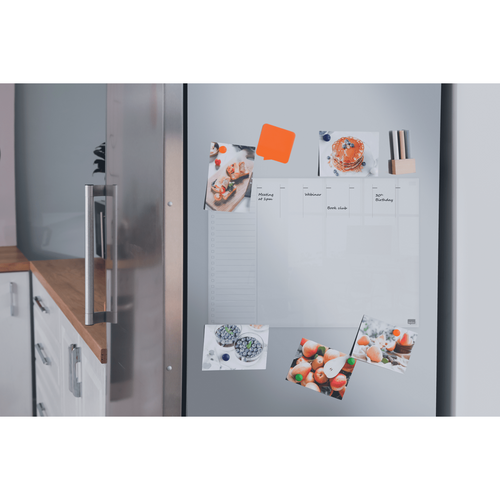 Nobo Acrylic Mini Whiteboard Weekly Planner 297 x 420mm Clear