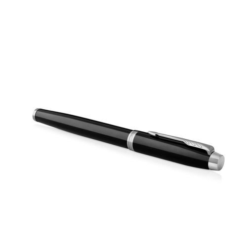 Parker IM Rollerball Pen Black Lacquer and Chrome Trim Fine Tip