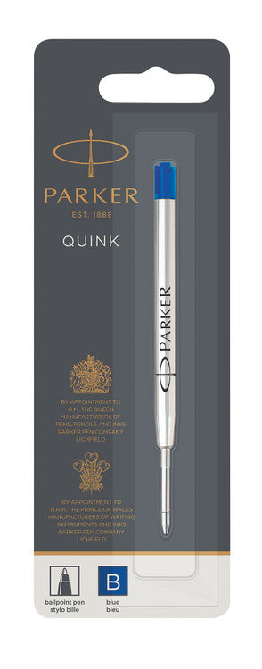 Parker Ballpoint Refill Blue Broad Tip