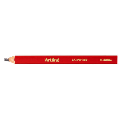 Carpenter Pencil Red Medium Box of 50
