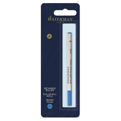 Waterman Rollerball Refill Blue Fine 0.7mm in Blister Pack