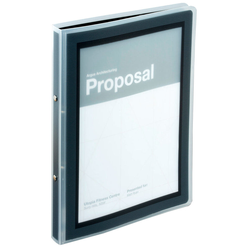 Avery Black Flexi-View Presentation Binder 13mm 2 Ring