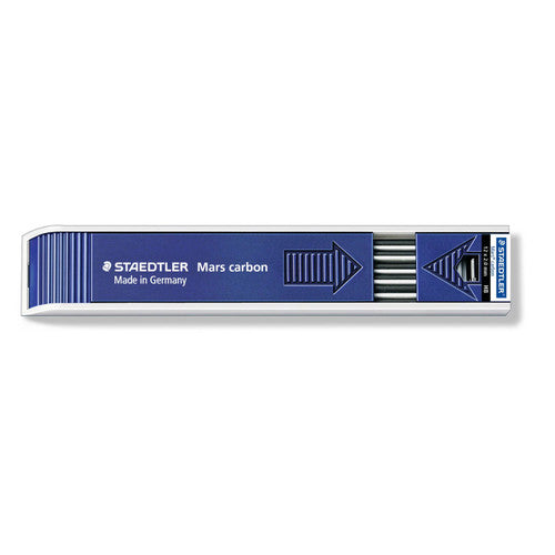 Staedtler 200-HB Mars 2mm Carbon Leads HB Tray of 12