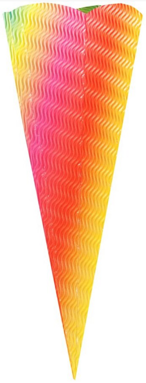 Goldbuch Handicraft School Cone Assorted Colours 68cm Hexagonal Pack 10