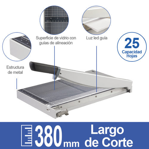 Rexel ClassicCut A4 Guillotine Glass 1525G