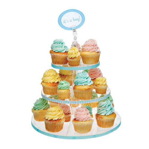 Deflecto 3 Tier Craft Dessert Stand