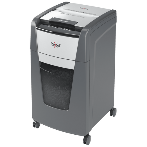 Rexel Optimum AutoFeed+ 225M Micro Cut Paper Shredder Black