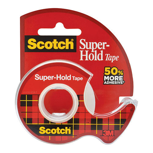 Scotch 198 Super-Hold Tape with Dispenser 19mm x 16.5m