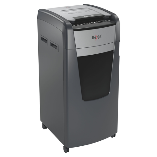 Rexel Optimum AutoFeed+ 750X Cross Cut Paper Shredder Black