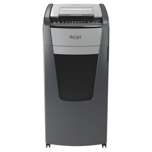 Rexel Optimum AutoFeed+ 750X Cross Cut Paper Shredder Black
