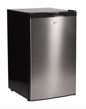 Nero Fridge and Freezer Bar 125L Stainless Steel
