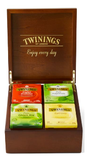 Twinings Tea Chest 4 Compartment
