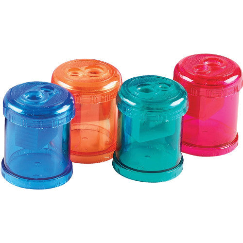 Plastic Double Barrel Sharpeners P927D Box 24