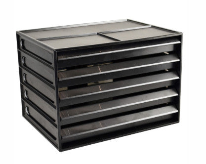 Italplast GreenR Document Cabinet 5 Drawer A4 Black