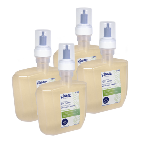 Kleenex Luxury Foam Skin Cleanser 1200ml Cartridge Case of 4