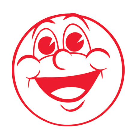 Staedtler Shiny Merit Stamp Cheeky Face Red 9SHS023-2