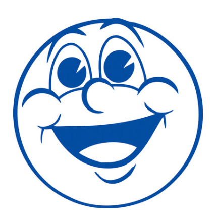 Staedtler Shiny Merit Stamp Cheeky Face Blue 9SHS023-3