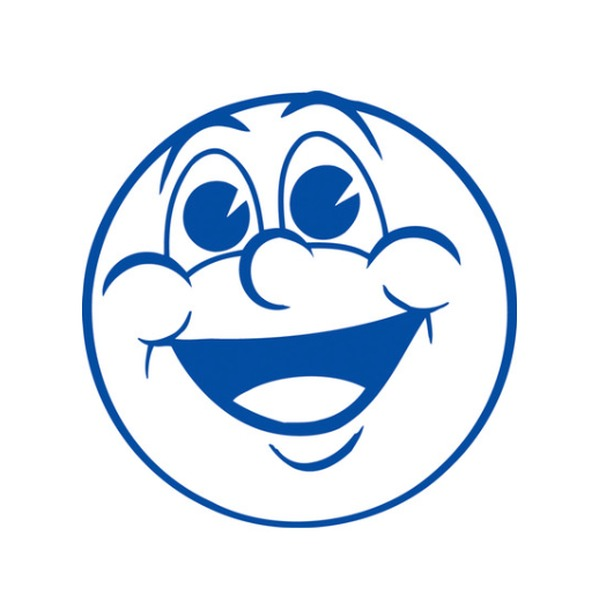 Staedtler Shiny Merit Stamp Cheeky Face Blue 9SHS023-3