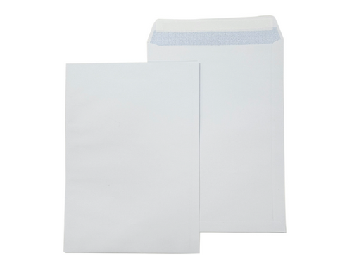 Candida C4 Envelopes 100gsm Plain Face Secretive Pocket Peel and Seal 324 x 229mm Box of 250