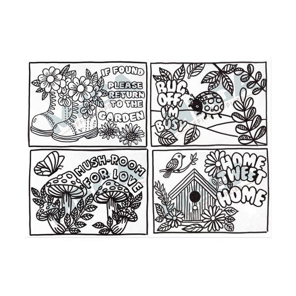 Sharpie Creative Markers and Adult Blooming Garden Colouring Book Bundle