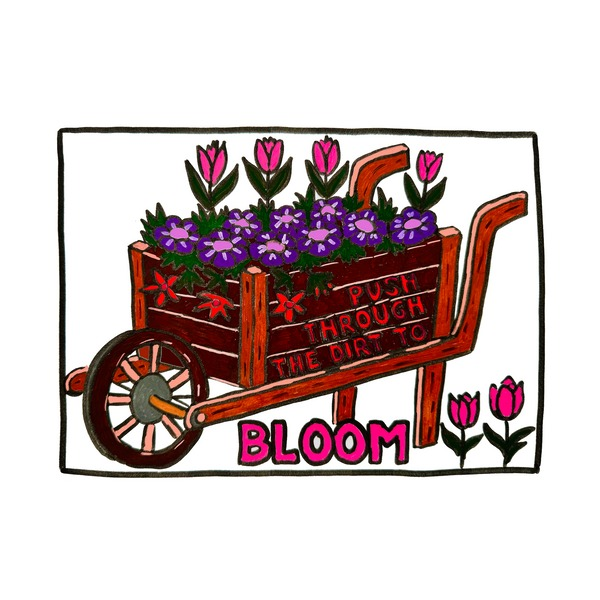 Sharpie Color Burst Markers and Adult Blooming Garden Colouring Book Bundle