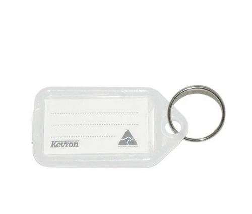 Kevron ID5 Key Tags Clear Bag of 50