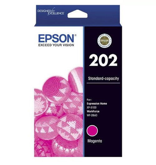 Epson C13T02N392 202 Standard Capacity Ink Magenta