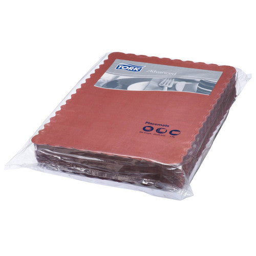 Tork Burgundy Placemat Carton of 2