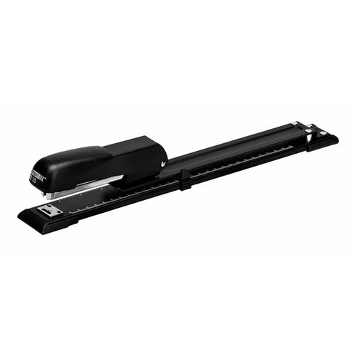 Rapid E15/12 Economy Longarm Stapler Black