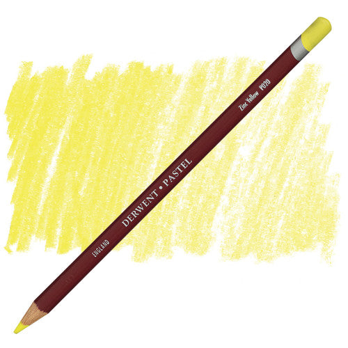 Derwent Pastel Pencil Zinc Yellow Box of 6