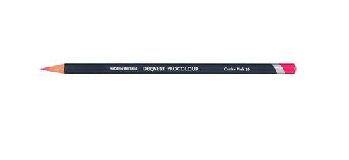 Derwent Procolour Pencil Cerise Pink Box of 6