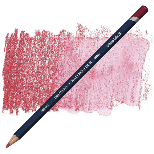 Derwent Watercolour Pencil Crimson Lake Box of 6