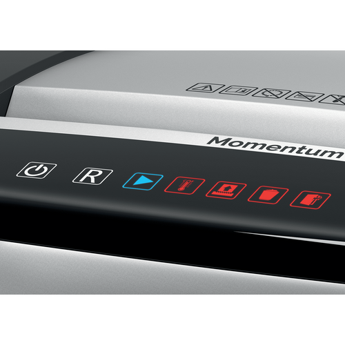 Rexel Momentum X420 Cross Cut Paper Shredder Black
