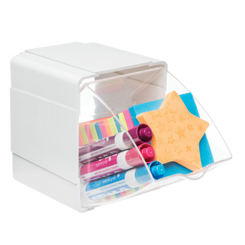 Deflecto Interlocking Tilt Bin Next Gen Pack of 1