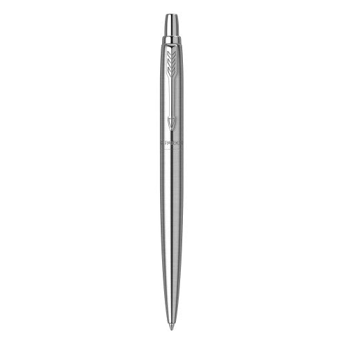 Parker Jotter XL Monochrome Ballpoint Pen Stainless Steel Medium Tip