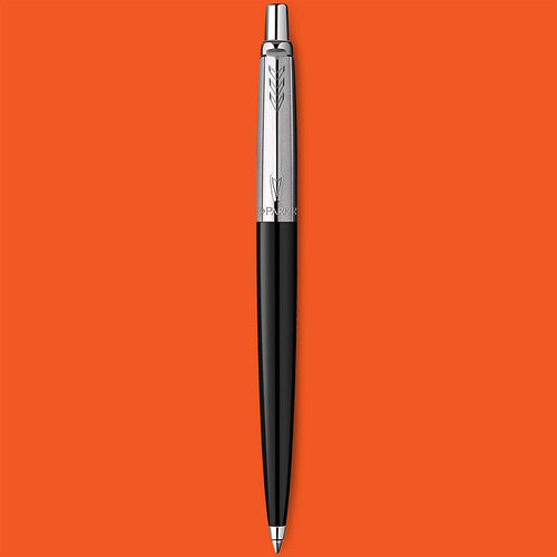 Parker Jotter Original Gel Pen Black Chrome Trim Medium Tip