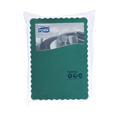 Tork Bottle Green Placemat Carton of 2